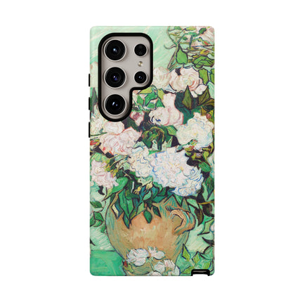 Roses by Vincent Van Gogh Phone Cases