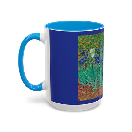 Irises by Vincent Van Gogh Colorful Mugs (11oz, 15oz)