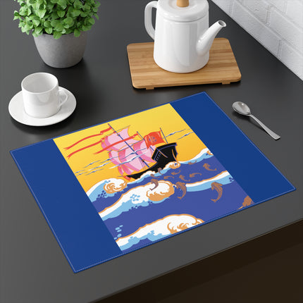 Golden Seas and Whimsical Dreams Placemat, 1pc