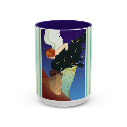 The Christmas Angel Colorful Mugs (11oz, 15oz)