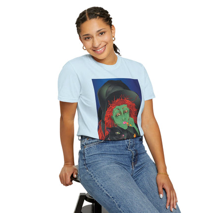 Mirror, Mirror A Witch's Touch Unisex Garment-Dyed T-shirt