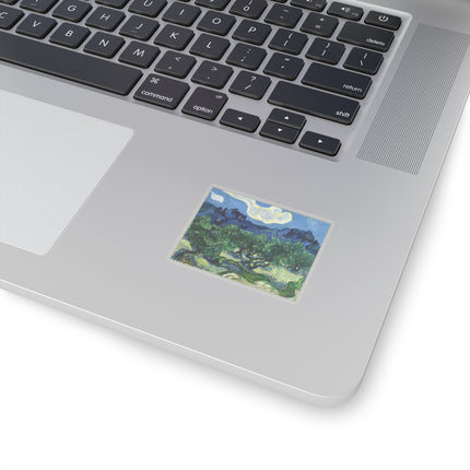 Olive Trees by Vincent Van Gogh Kiss-Cut Stickers (4 Sizes)