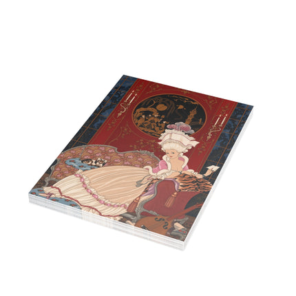 💌🐕 The Lady Of The Secret Letter Postcard Bundles – Art Deco Salon Elegance