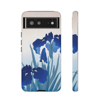 Iris Flowers by Ohara Koson Phone Cases