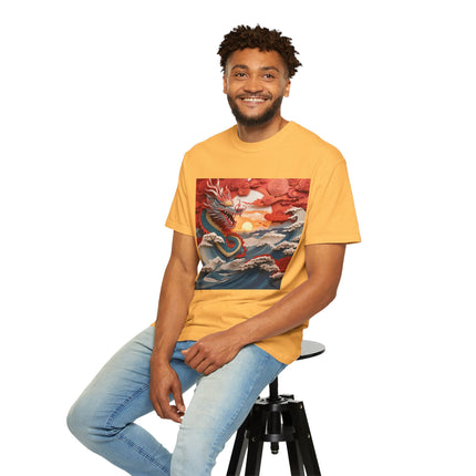 Emergence of the Dragon Unisex Garment-Dyed T-shirt