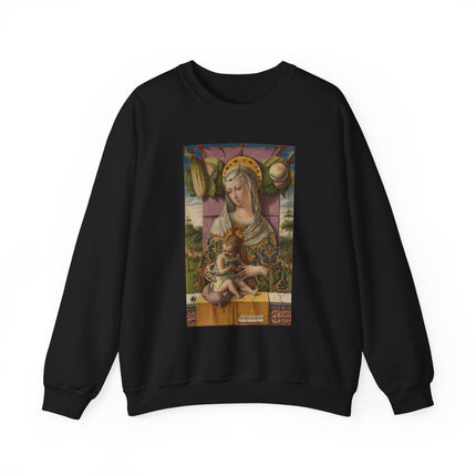 Madonna and Child by Carlo Crivelli Heavy Blend™ Crewneck Sweatshirt