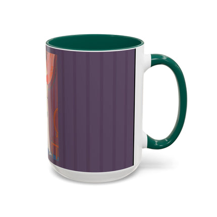 L’Entracte by Georges Lepape Colorful Mugs (11oz, 15oz)