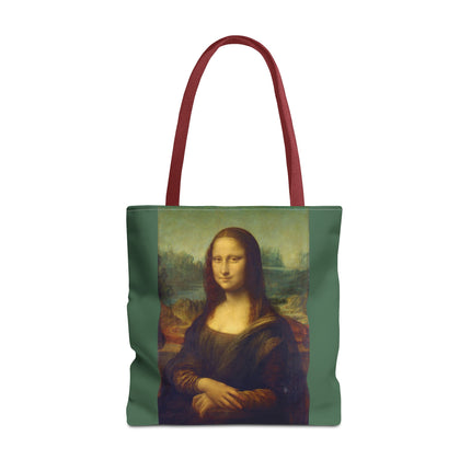 Mona Lisa by Leonardo da Vinci Tote Bag (AOP)