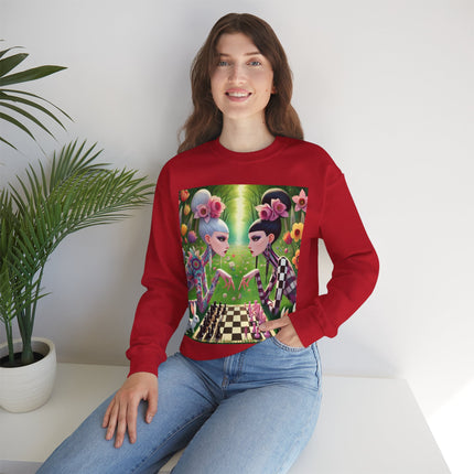 Spring Gambit: A Fairy’s Move Heavy Blend™ Crewneck Sweatshirt