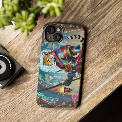 Cyberpunk Leopard Phone Cases