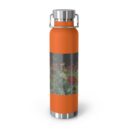 Poppies (A Study of Poppies for Carnation, Lily, Lily, Rose) by John Singer Sargent Copper Vacuum Insulated Bottle, 22oz