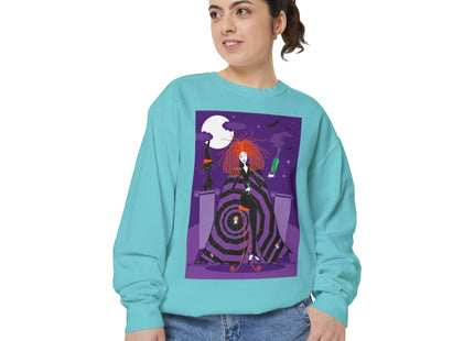 Mystic Elegance Unisex Garment-Dyed Sweatshirt