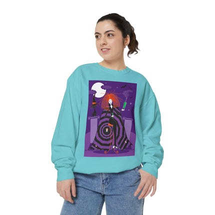 Mystic Elegance Unisex Garment-Dyed Sweatshirt