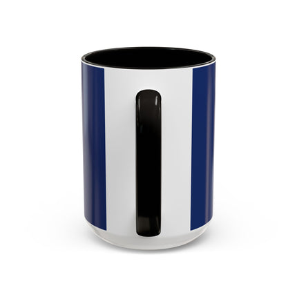 👑🎄 The Christmas Queen Of Golden Bells Colorful Mug – Art Deco Holiday Elegance