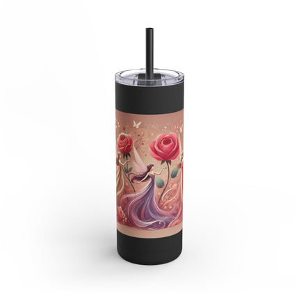 Whimsical Fairies Skinny Matte Tumbler, 20oz
