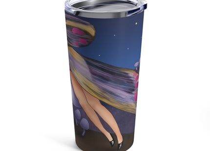 Slumbering Fairy on a Mushroom Tumbler 20oz