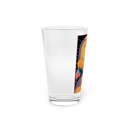 November & Topaz Zodiac Acrylic Pint Glass