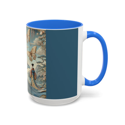 Butterfly Empress Colorful Mug – Graceful Butterflies & Timeless Elegance