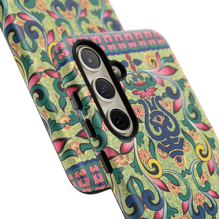 Colorful Flower Pattern by Owen Jones Phone Cases