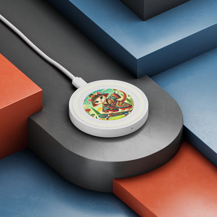 Dragon Dance on Wheels Quake Wireless Charging Pad