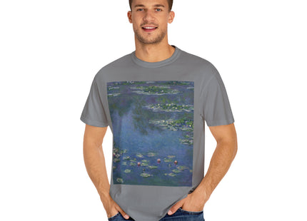 Water Lilies by Claude Monet Unisex Garment-Dyed T-shirt