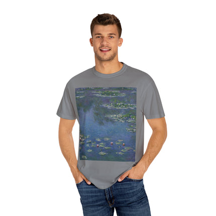 Water Lilies by Claude Monet Unisex Garment-Dyed T-shirt