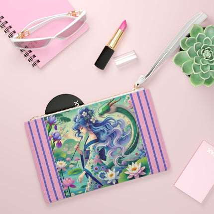 Fairy of the Koi Pond Clutch Bag