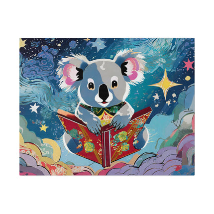 Cute Koala Matte Canvas, Stretched, 0.75"