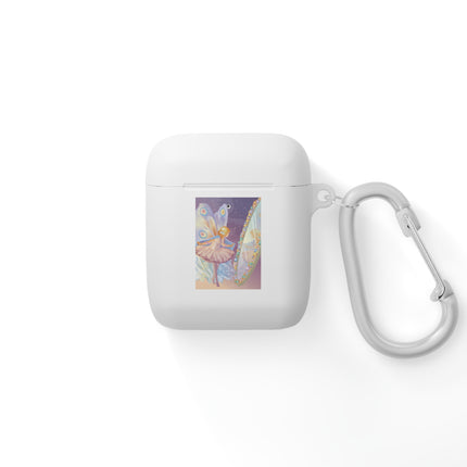 Enchanted Mirror Reflections – Pastel Fairy Art AirPods Case