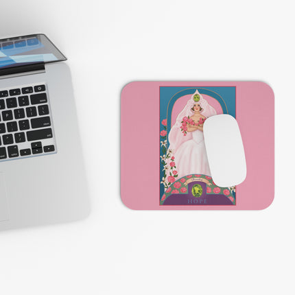 August & Peridot (from the Gem Series) by Sofia Chiostri Mouse Pad, Rectangle