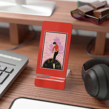 Woman Waiting for her Beloved at 1:59 by Kobayashi Kaichi Mobile Display Stand for Smartphones