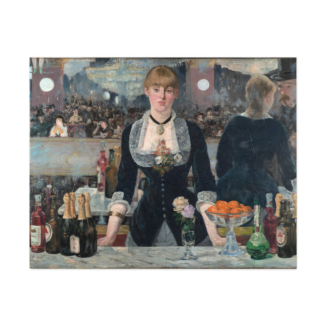 A Bar at the Folies-Bergère by Edouard Manet Puzzle (30, 110, 252, 500-Piece)