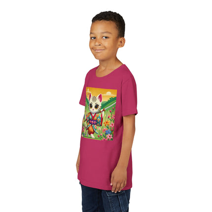 Samurai Kitten Youth Short Sleeve Tee