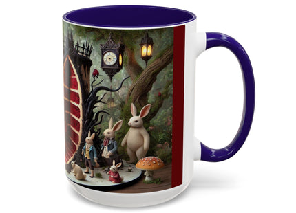 Malice in Wonderland – Gothic Halloween Colorful Mugs (11oz, 15oz)