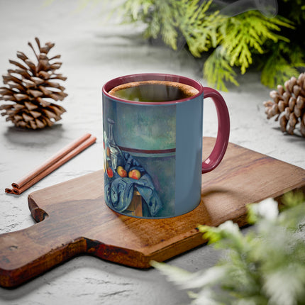 The Peppermint Bottle by Paul Cézanne Colorful Mugs (11oz, 15oz)
