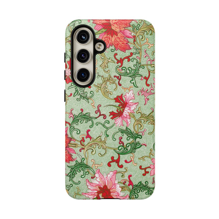 Flower Illustration by Owen Jones Phone Cases