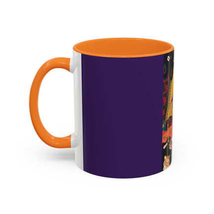 The Jewel Pavilion Colorful Mug (11oz, 15oz) – Royal Elegance, Peacock Beauty & Jewel-Toned Splendor