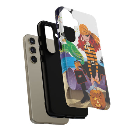 Moonlit Pirate Halloween Phone Cases