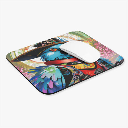 Tech Plumes Mouse Pad, Rectangle