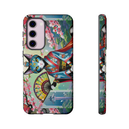 Cyberpunk Geisha Phone Cases