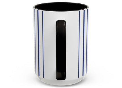 Snowman in Falling Snow Colorful Mugs (11oz, 15oz)