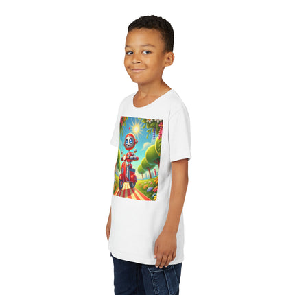 The Traveling Robot Youth Short Sleeve Tee
