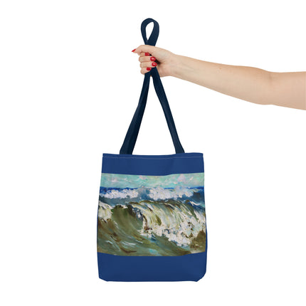 The Wave by Karl Hagemeister Tote Bag (AOP)