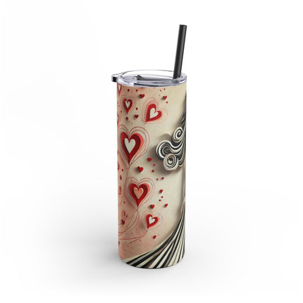 Love You Always Skinny Matte Tumbler, 20oz