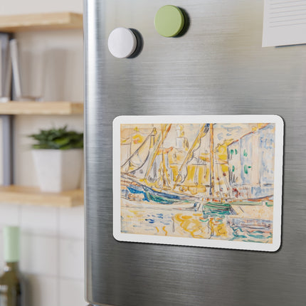 Saint-Tropez by Paul Signac Die-Cut Magnets (4 Sizes)