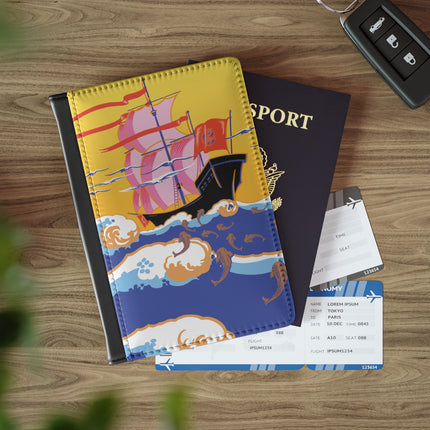 Golden Seas and Whimsical Dreams Passport Cover