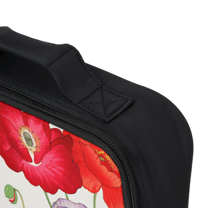 Poppies by Tanigami Kônan Lunch Bag – Bold Blooms & Japanese Woodblock Elegance