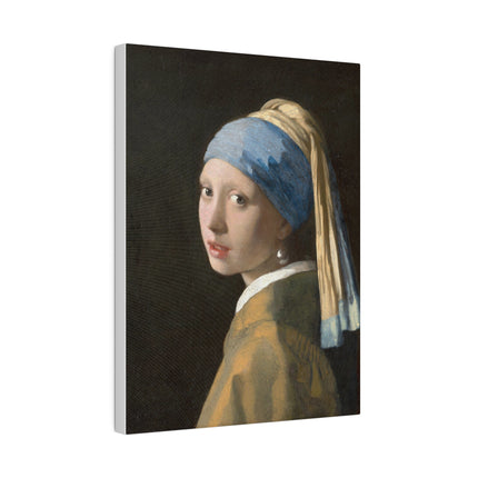 Girl with a Pearl Earring by Johannes Vermeer Matte Canvas, Stretched, 0.75"