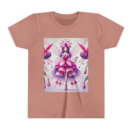 Fuchsia Fairy Youth Short Sleeve Tee