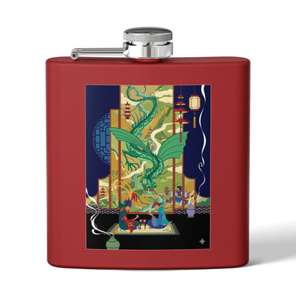 Celestial Dragon Gathering Flask – Mythic Majesty & Timeless Tradition
